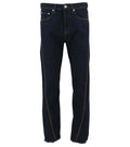 Navy Blue Mid Rise Jeans 1