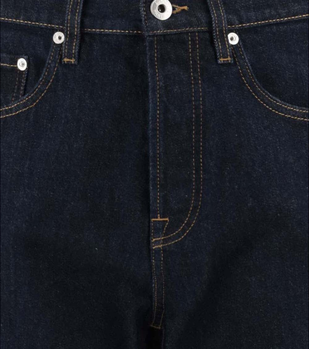 Navy Blue Mid Rise Jeans 2