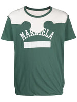 Green Western patchwork T-shirt 1