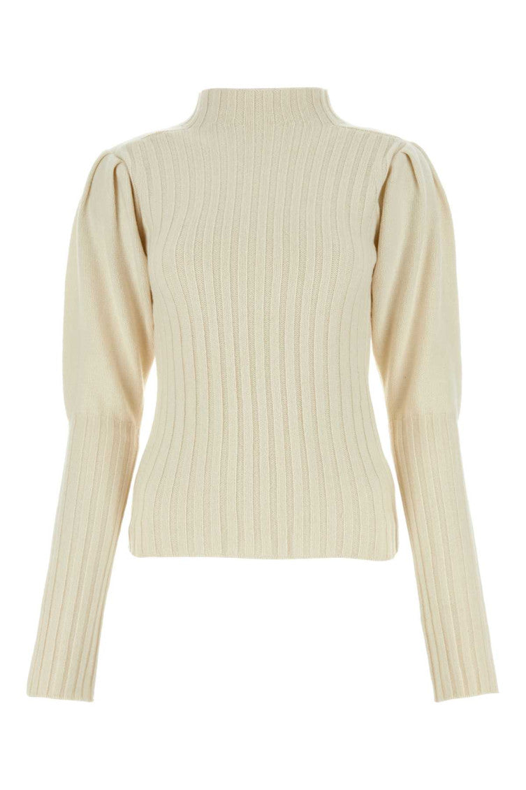 Off White High Neck Sweater 1