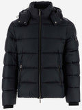 Royal Blue PADDED NYLON DOWN JACKET 1