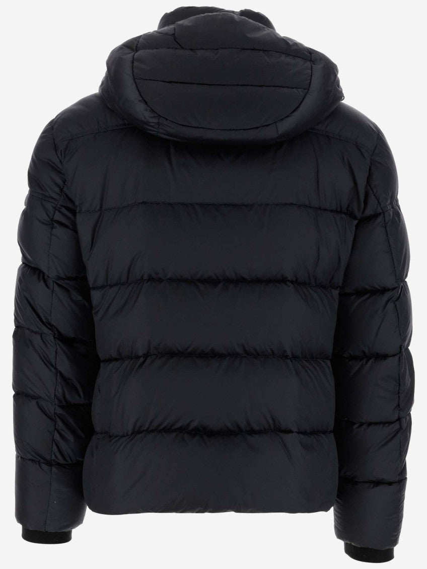 Royal Blue PADDED NYLON DOWN JACKET 2