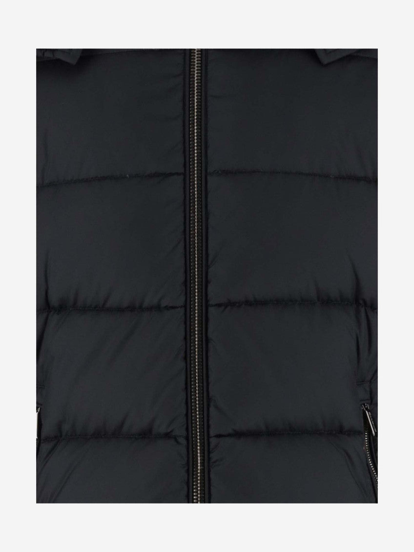 Royal Blue PADDED NYLON DOWN JACKET 3