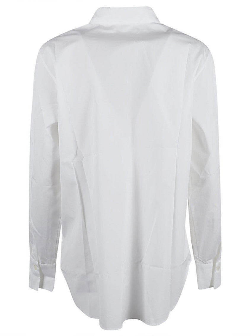 White Button down Cotton Shirt 2