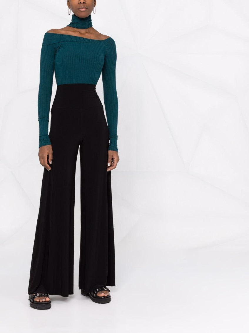 Black Wide leg Pant 5