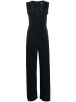 Navy Blue nAVY Blue V Neck Jumpsuit 1