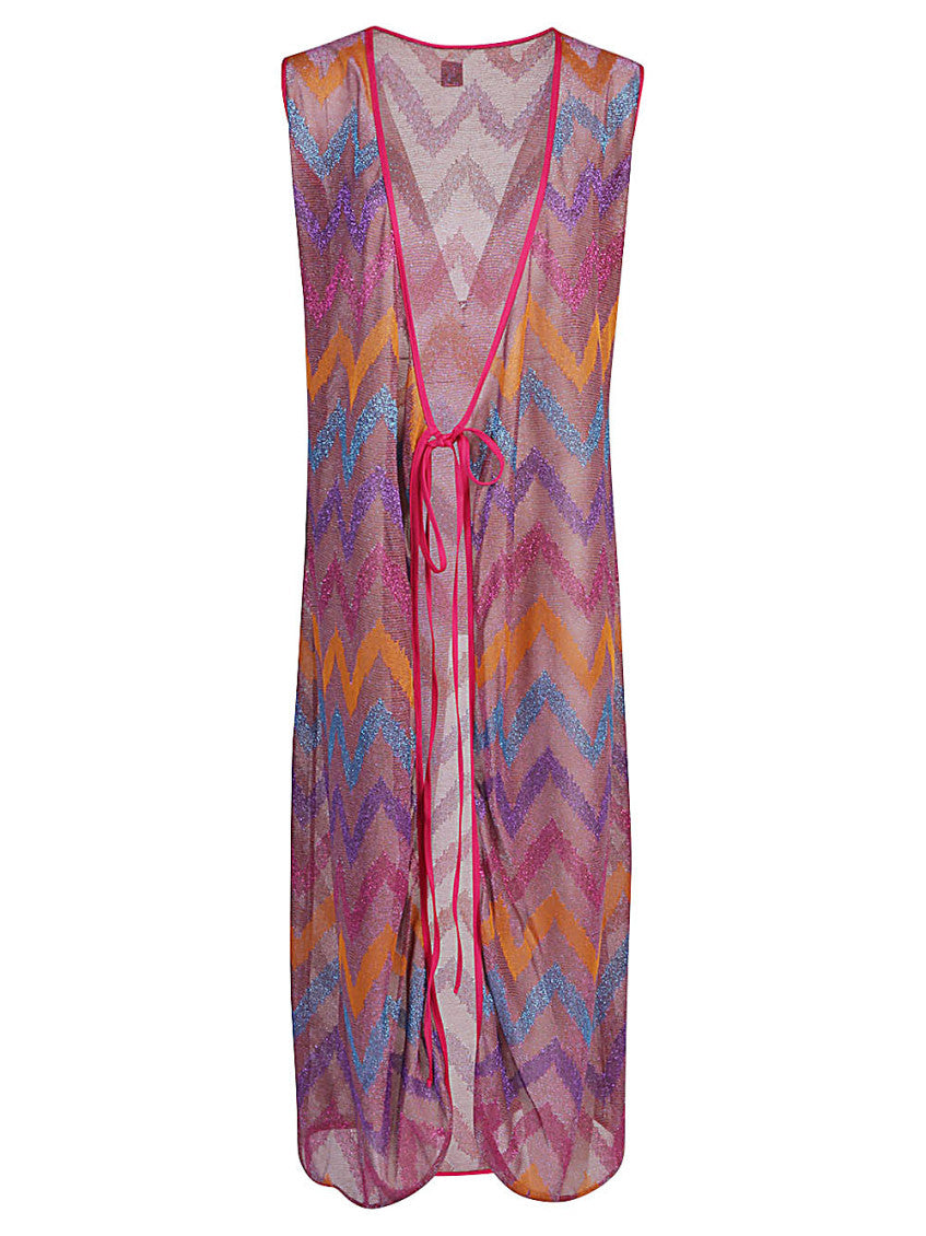 Multicolor Printed Long Dress 1