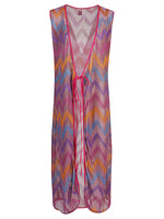 Multicolor Printed Long Dress 1