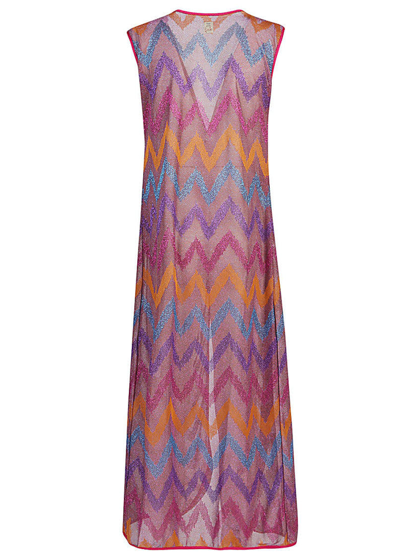 Multicolor Printed Long Dress 2