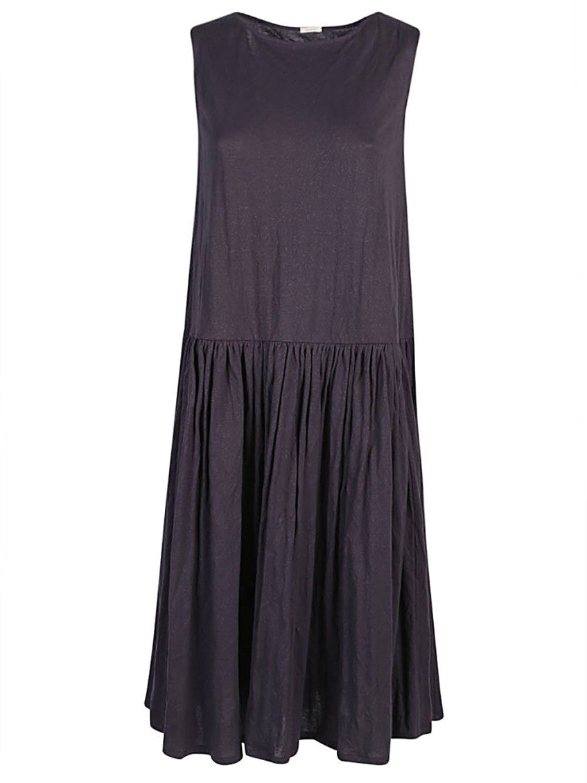 Black Jersey Midi Dress 1