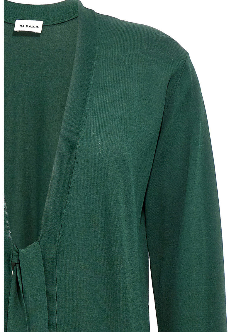 Green 'Roux' cardigan 3