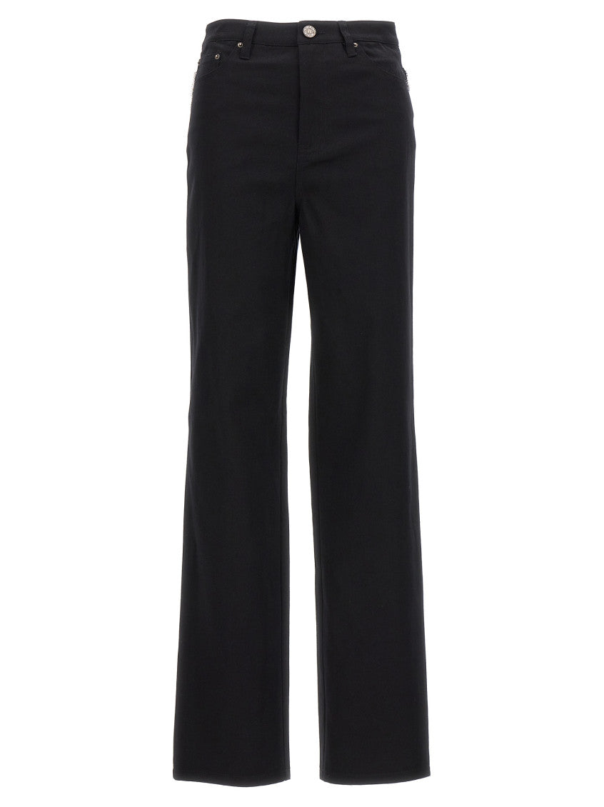 Black Jeans Twill High Rise 1