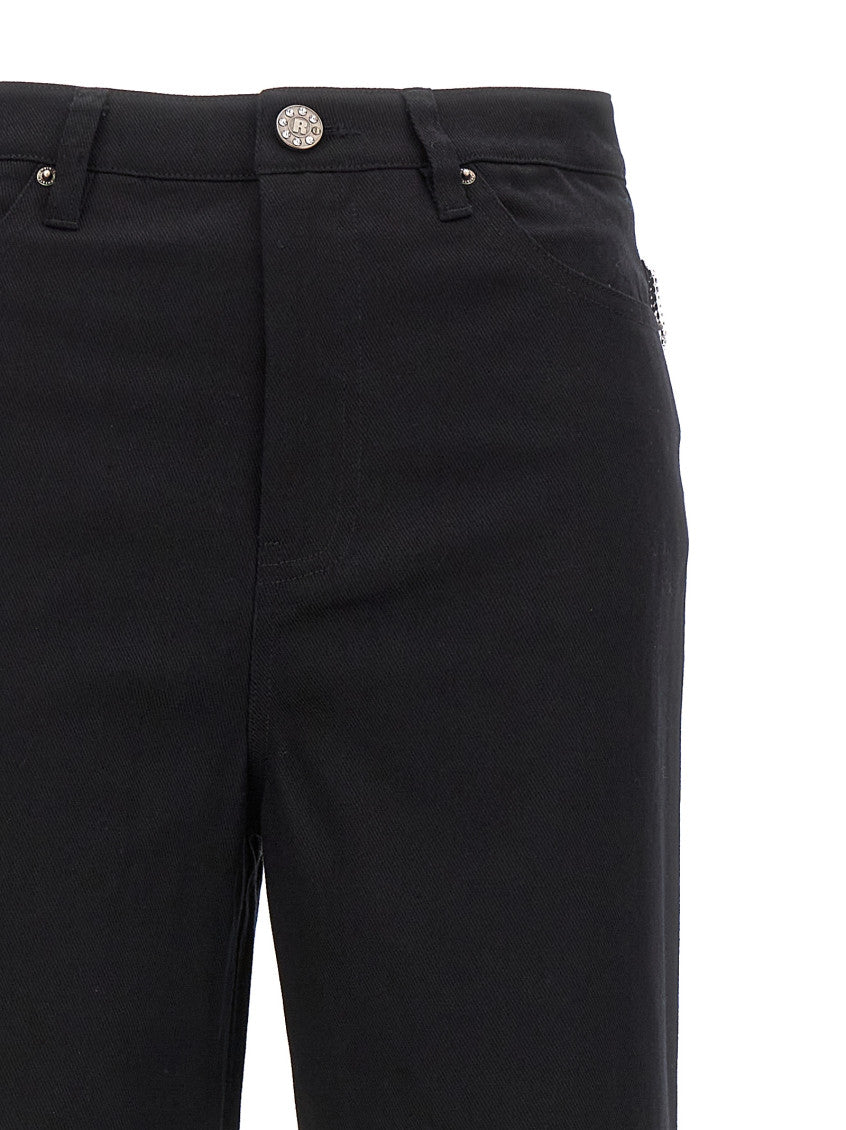 Black Jeans Twill High Rise 3