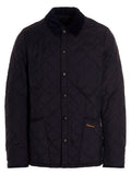Navy Blue Liddesdale Quilted Jacket 1