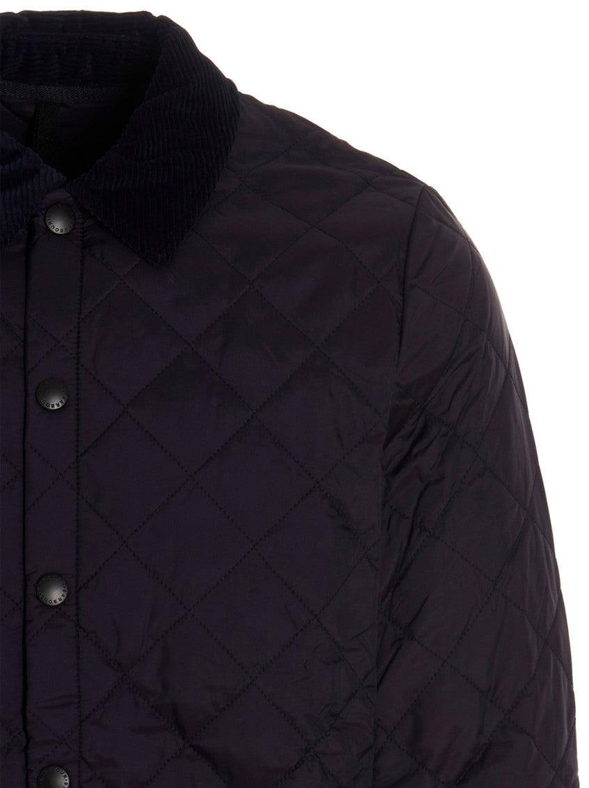 Navy Blue Liddesdale Quilted Jacket 3