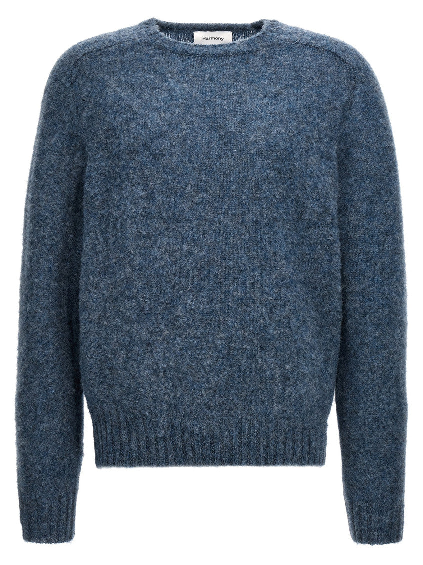 Light Blue Shaggy sweater 1