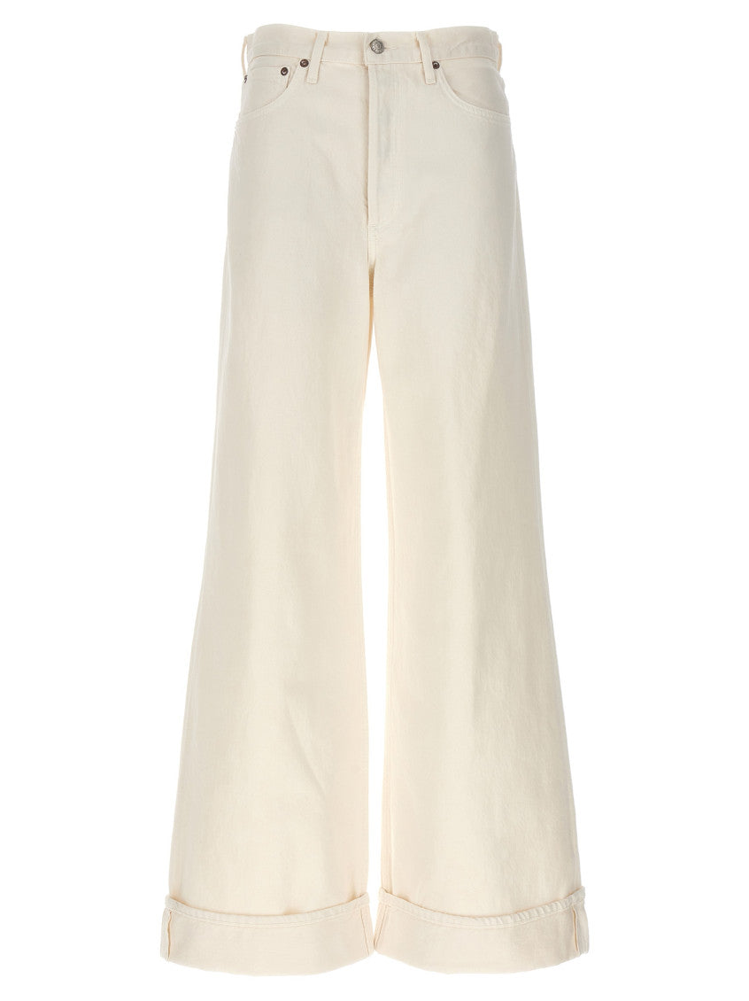 White Denim Jeans 1