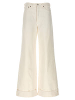 White Denim Jeans 1