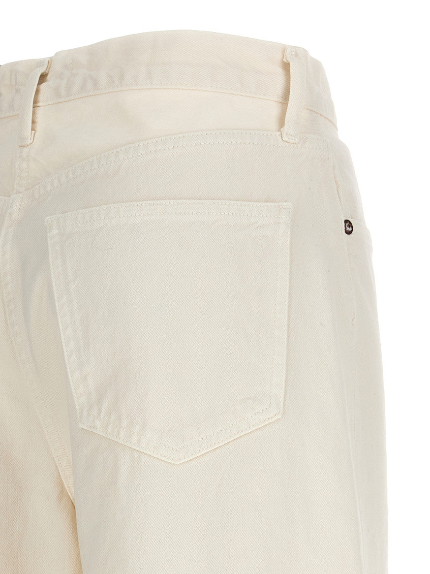 White Denim Jeans 4