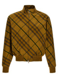 Yellow Check Print Jacket 1