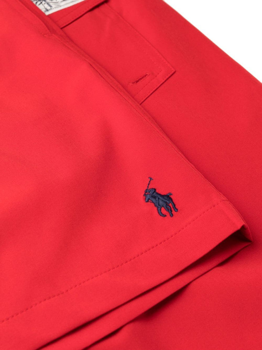 Red  Logo Swimsuit 2