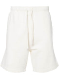 Beige Logo Shorts 1