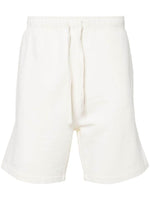 Beige Logo Shorts 1