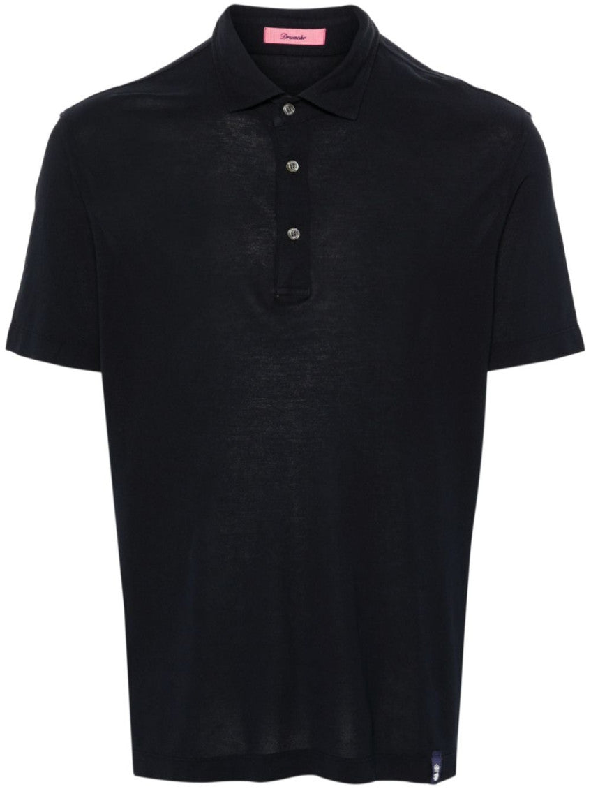 Navy Blue Logo Polo 1