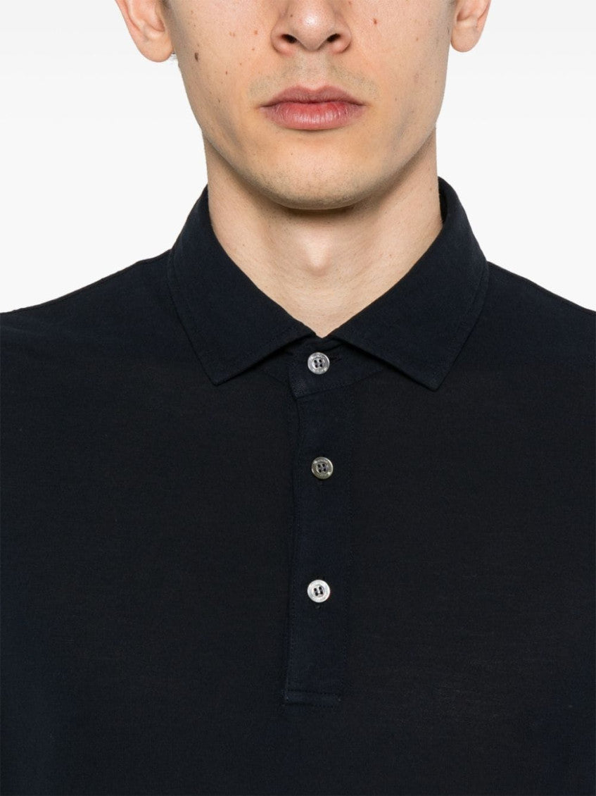 Navy Blue Logo Polo 2
