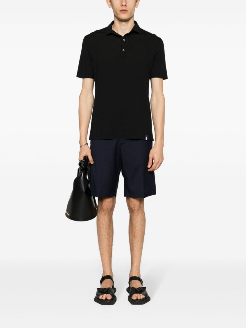 Black Polo shirt with logo 4