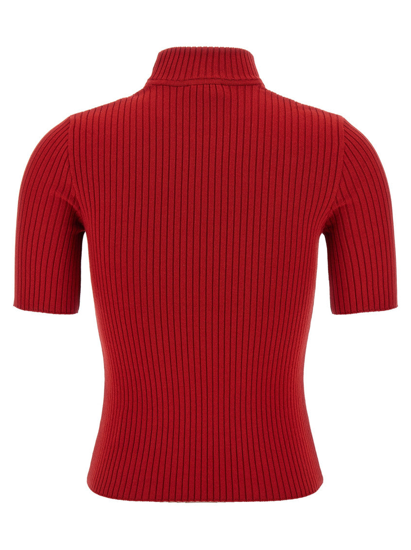 Red 'Reedition' sweater 2