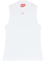 White Mock-neck Top 1
