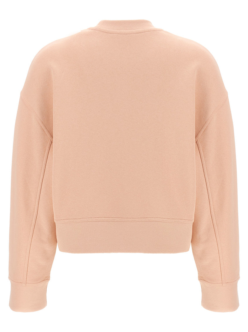 Pink Embroidery sweatshirt 2