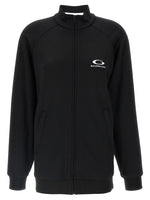 Black Logo-print Cut-out Sweatshirt 1