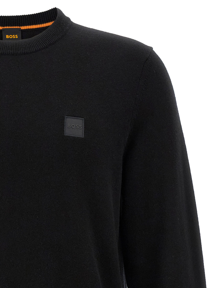 Black Logo sweater 3