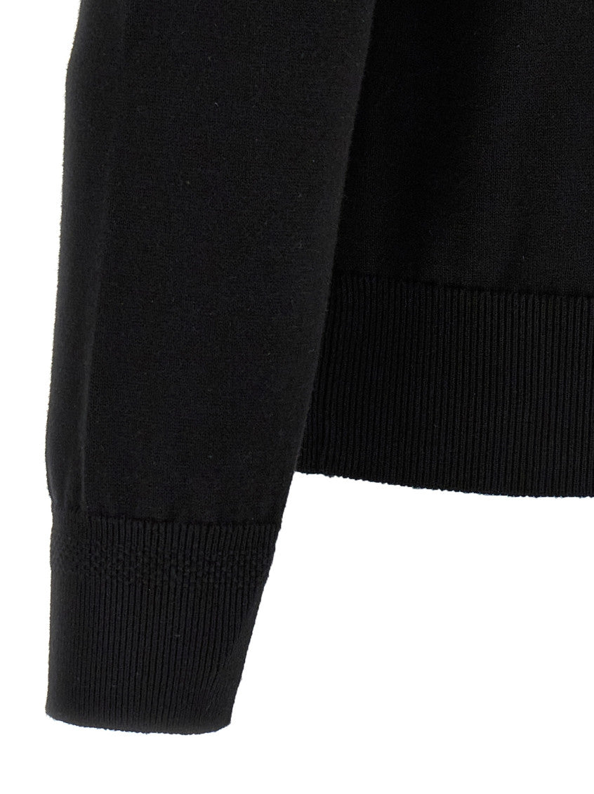 Black Logo sweater 4