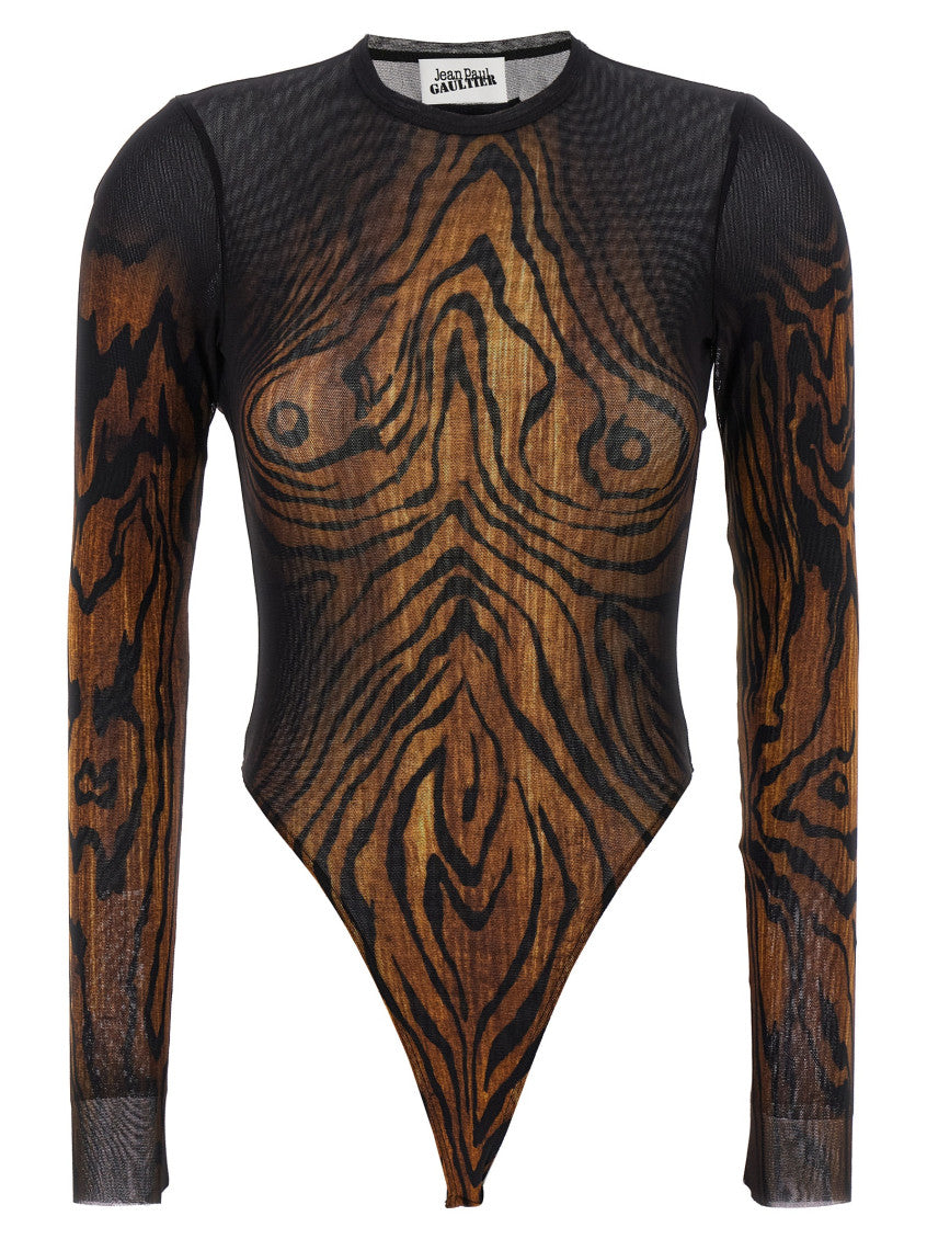 Brown 'The Wood' Bodysuit 1