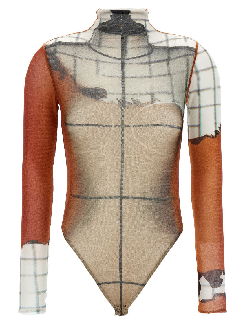 Multicolor 'The Fire' bodysuit 1