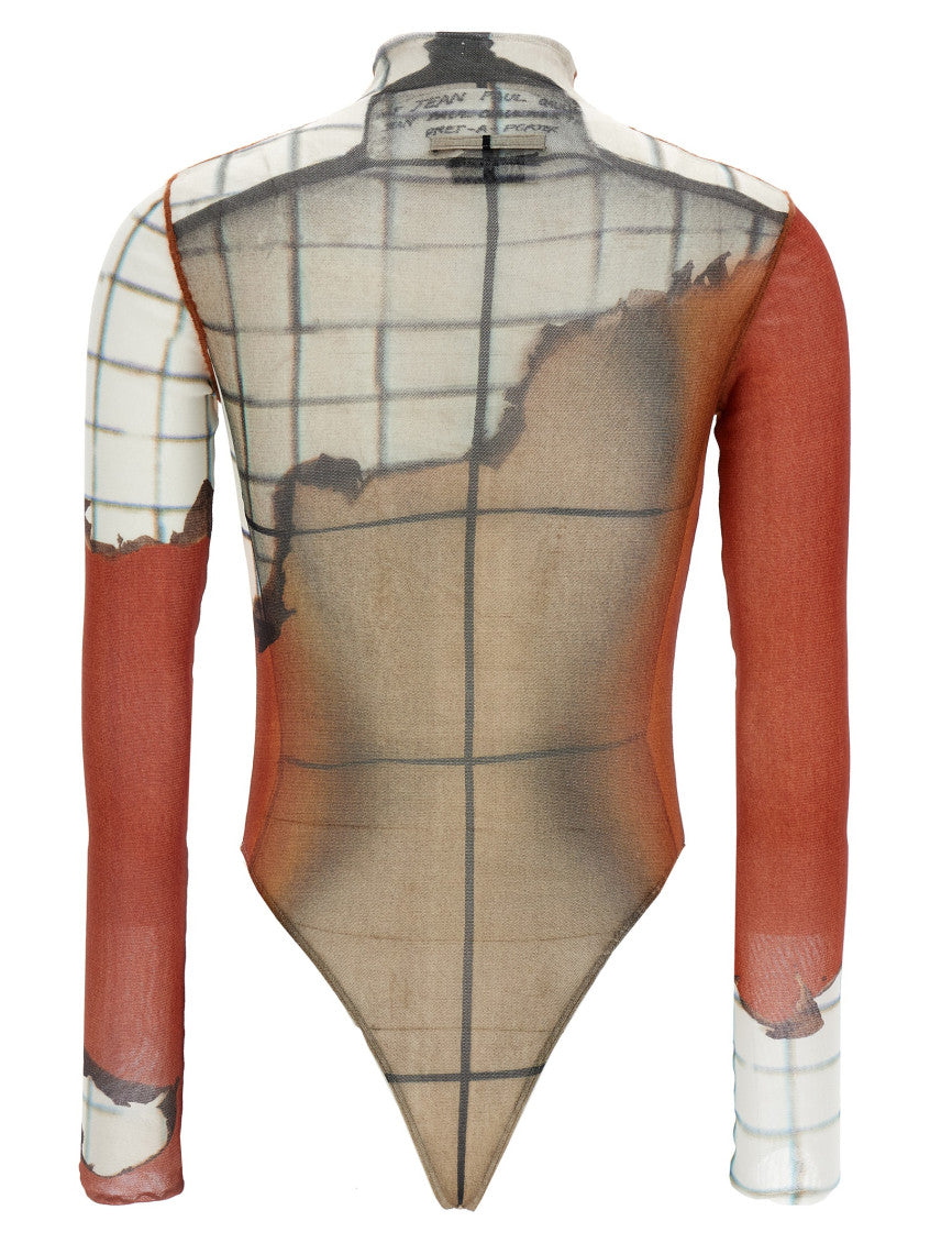 Multicolor 'The Fire' bodysuit 2