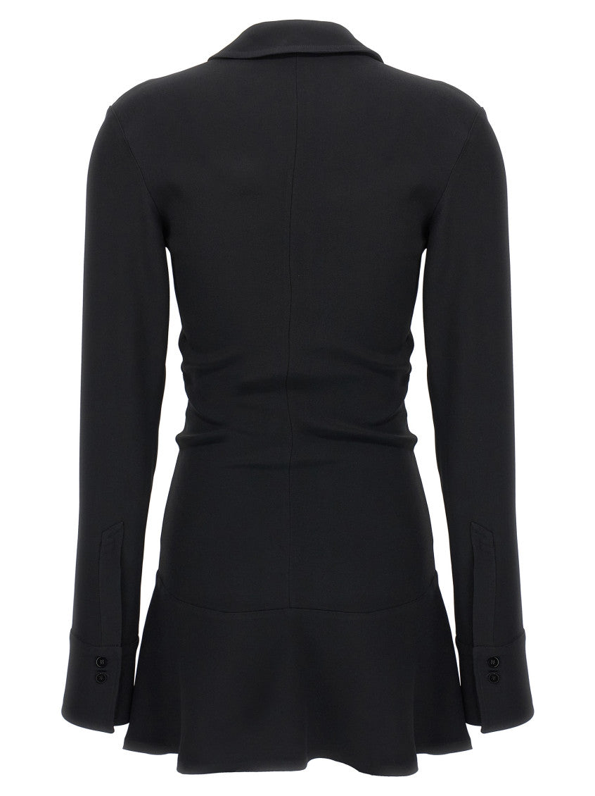 Black Mini polo dress 2