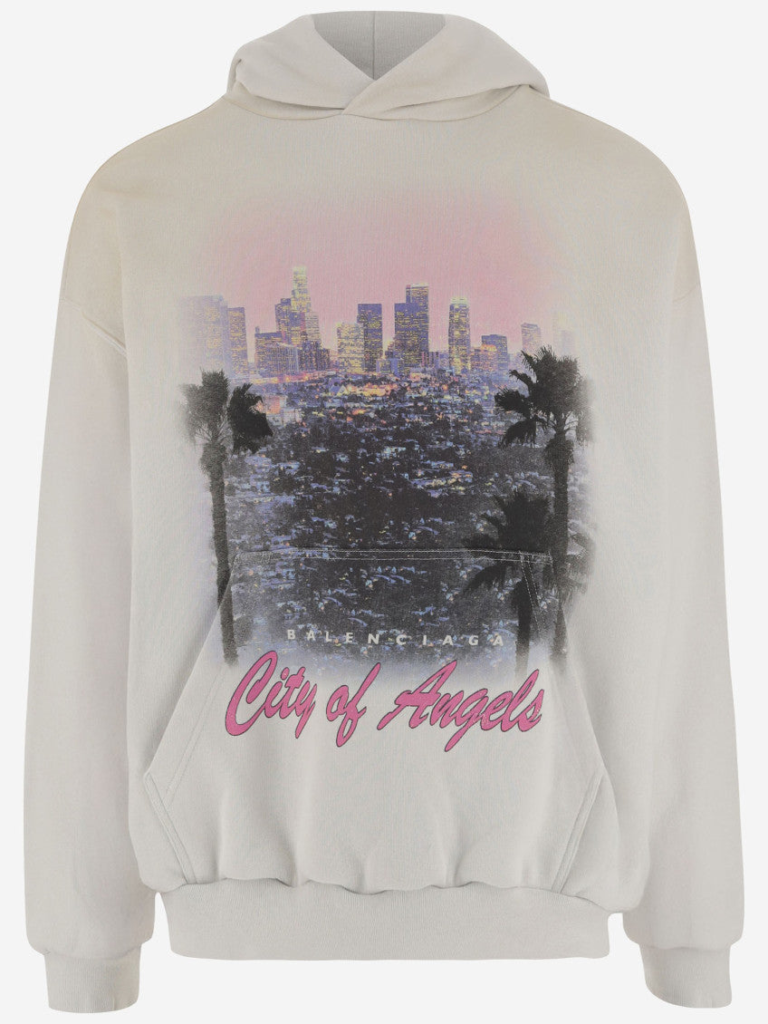 White City Of Angels Cotton Sweatshirt 1