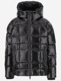 Black Puffer bomber jacket 1