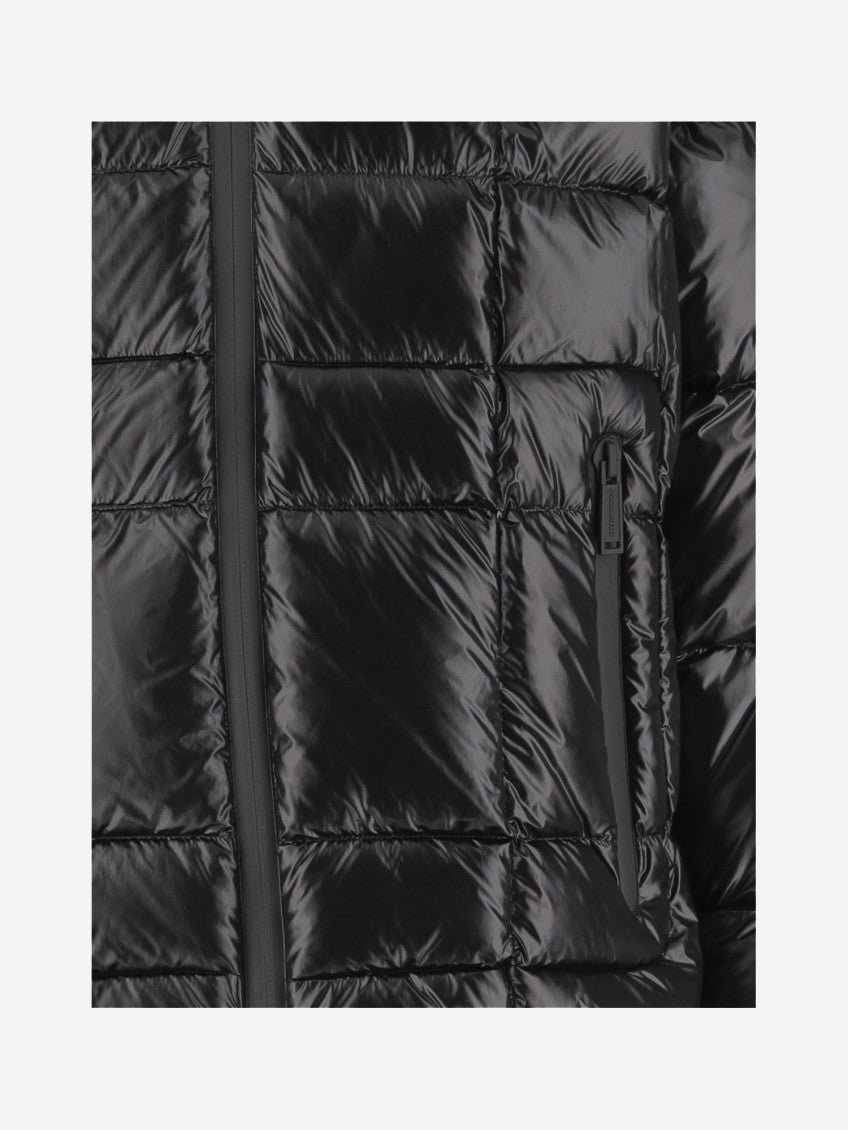 Black Puffer bomber jacket 3