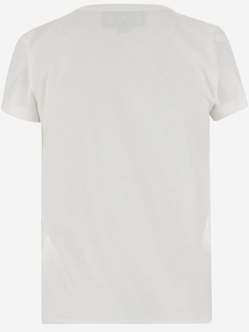 White Le Chat De La Maison Jersey T-shirt 2