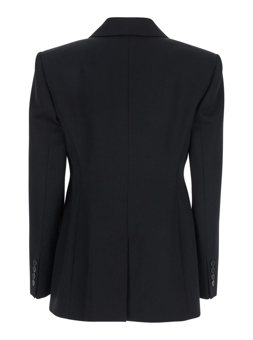 Black Double-Breasted Blazer 2