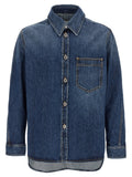 Dark Blue Denim Overshirt 1