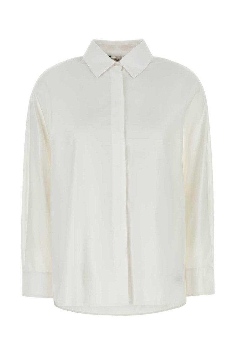 White Long Sleeve Shirt 1