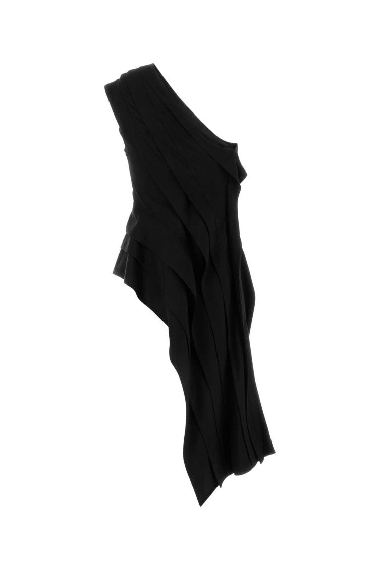 Black stretch viscose top  2