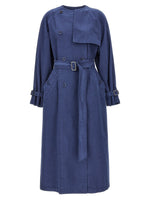 Blue Calao Trench Coat 1