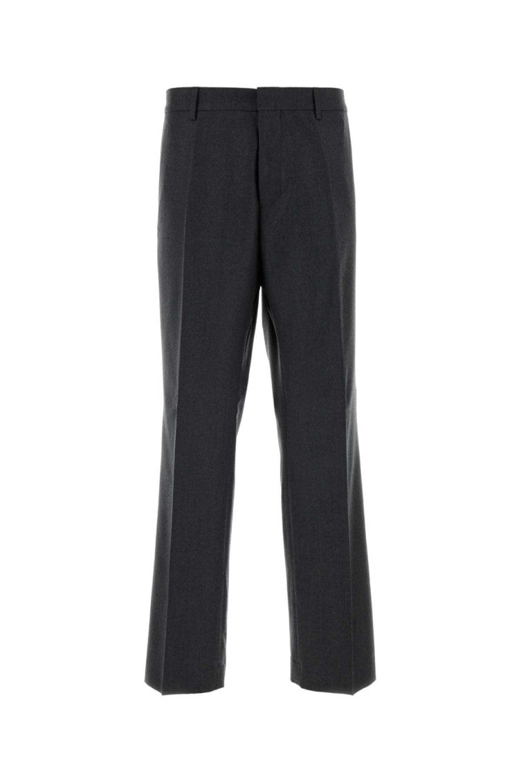 Dark Grey Straight Pant 1